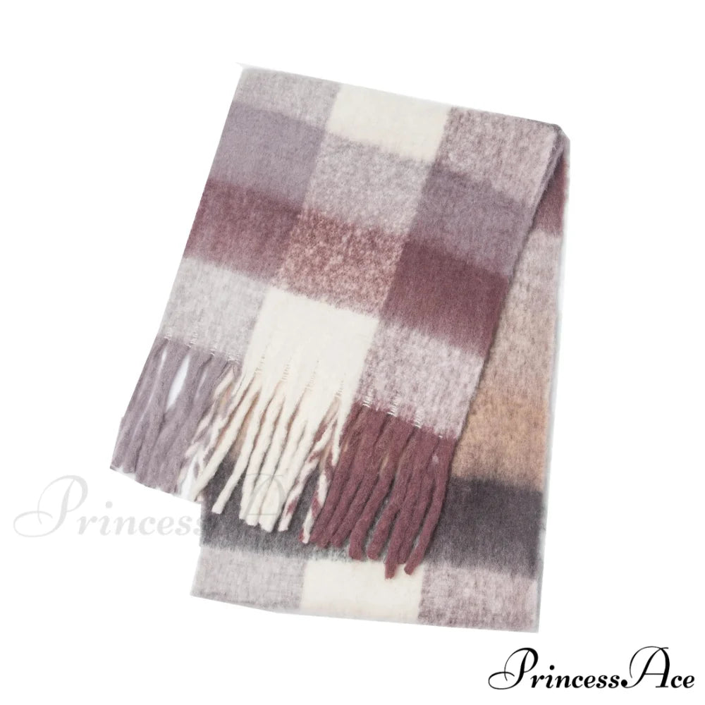 Opulent Winter Cashmere Shawl Wrap Scarf Color16 / 230X53cm scarf-241228