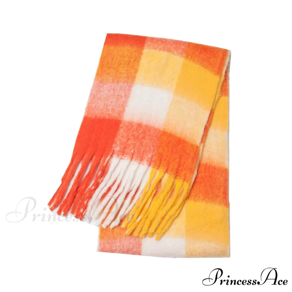 Opulent Winter Cashmere Shawl Wrap Scarf Color21 / 230X53cm scarf-241228