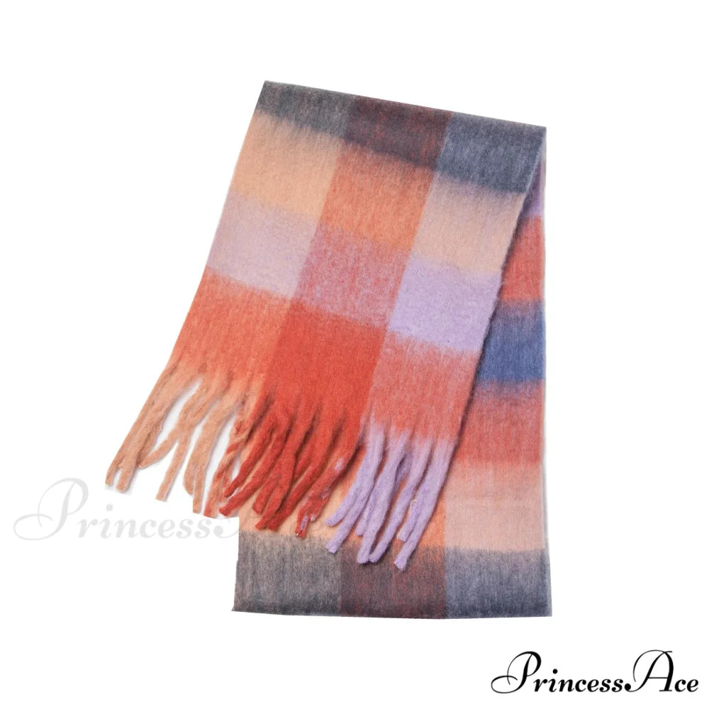 Opulent Winter Cashmere Shawl Wrap Scarf Color22 / 230X53cm scarf-241228