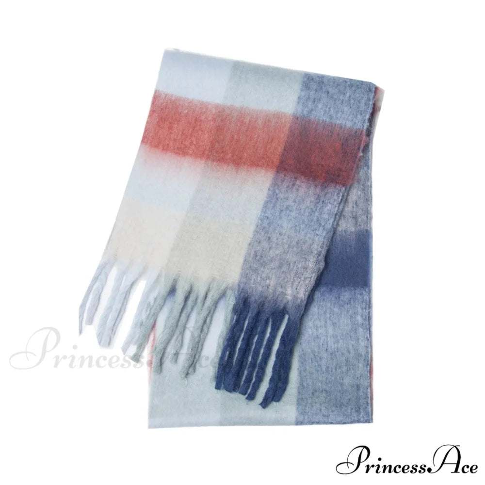 Opulent Winter Cashmere Shawl Wrap Scarf Color23 / 230X53cm scarf-241228