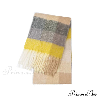 Opulent Winter Cashmere Shawl Wrap Scarf Color8 / 230X53cm scarf-241228