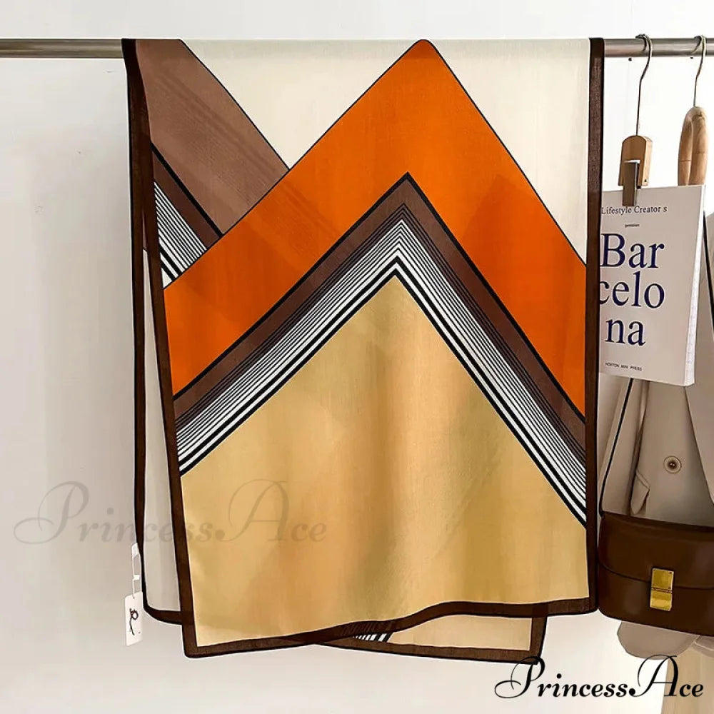 Opulent Wool Cotton Shawl Wrap Scarf scarf-241228