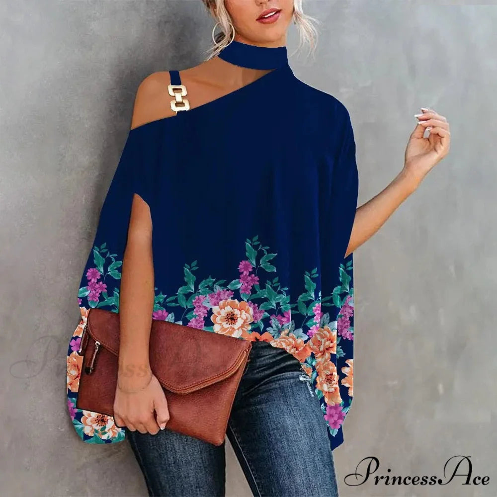 Out Warm-Season Youth Metal Patchwork Top Blouse Halter Brief Casual Design Hollow Arm New Gold / S