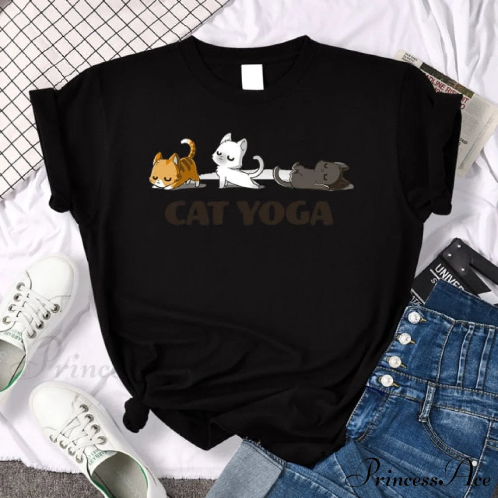 Oversize Fashion Clothing Funny Korean Style T-Shirts