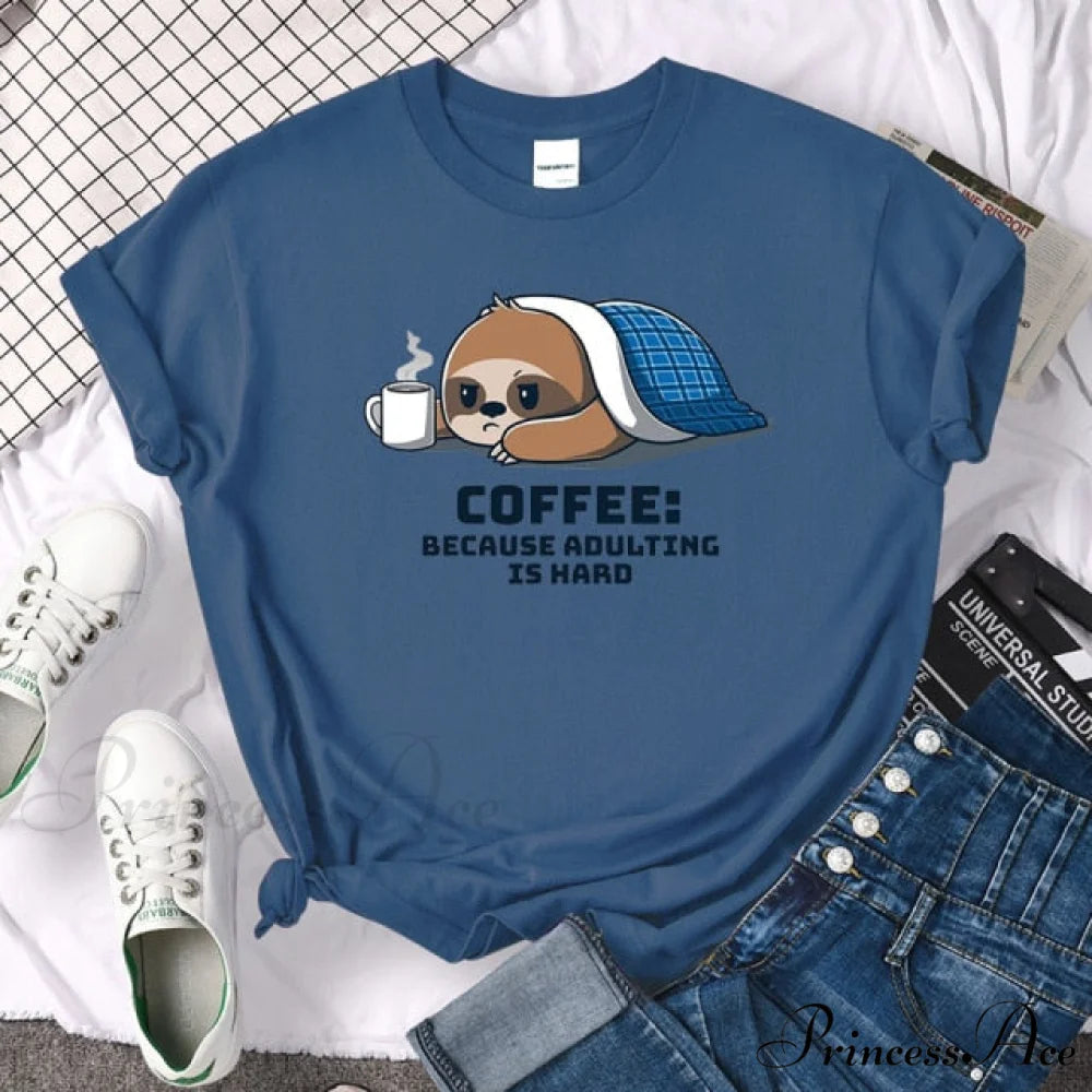 Oversize Fashion Clothing Funny Korean Style T-Shirts