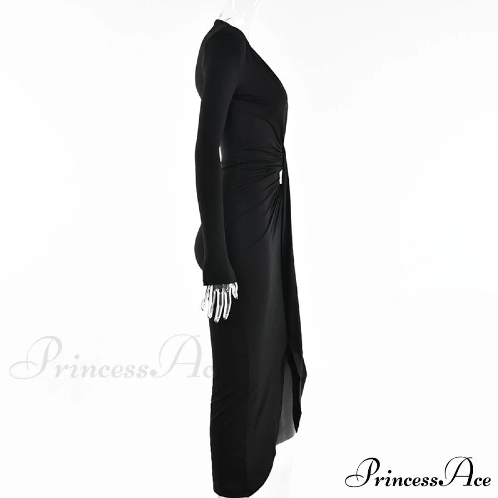 Party Robe Bodycon Deep V Neck Bandage Ladies Dress