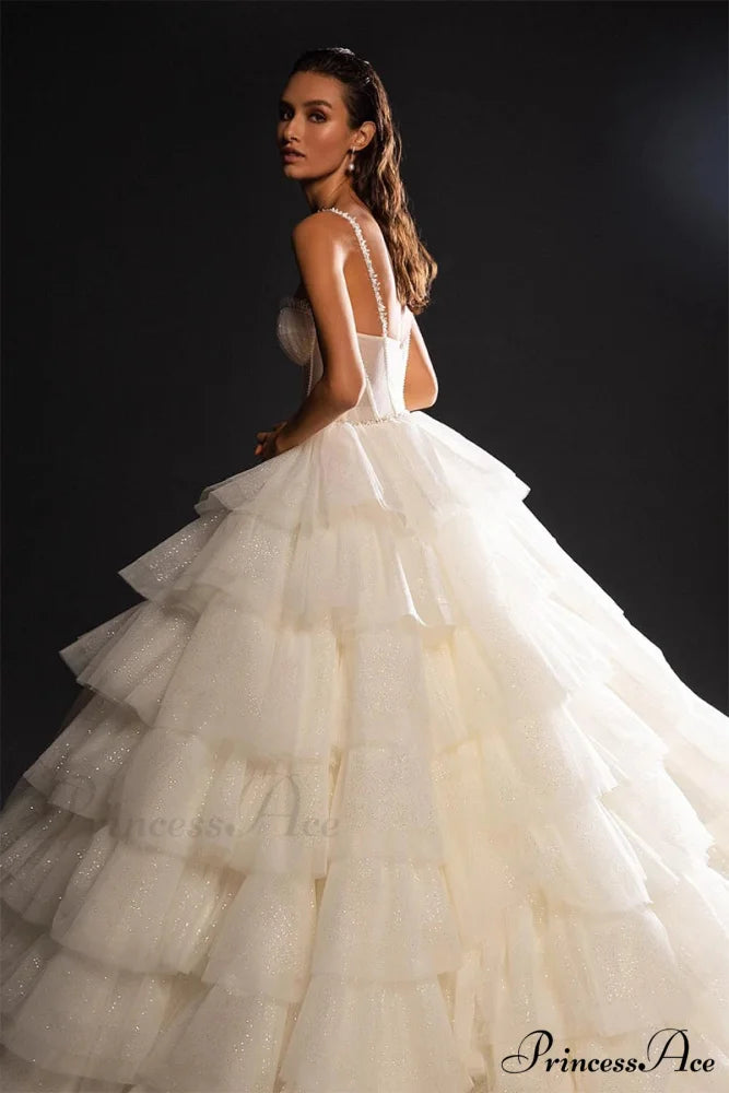 Passion Sparkle Graceful Wedding Dress