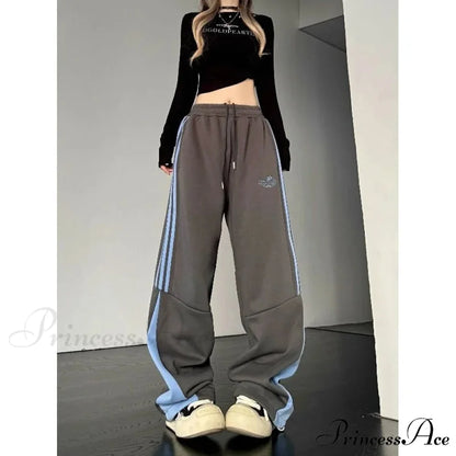Patterned Cargo Sweatpants Informal Trousers pants-241228