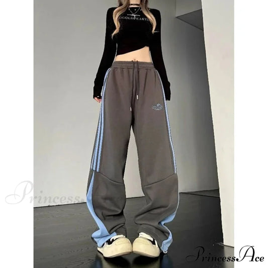Patterned Cargo Sweatpants Informal Trousers pants-241228