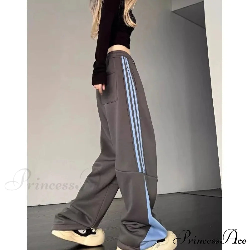 Patterned Cargo Sweatpants Informal Trousers pants-241228