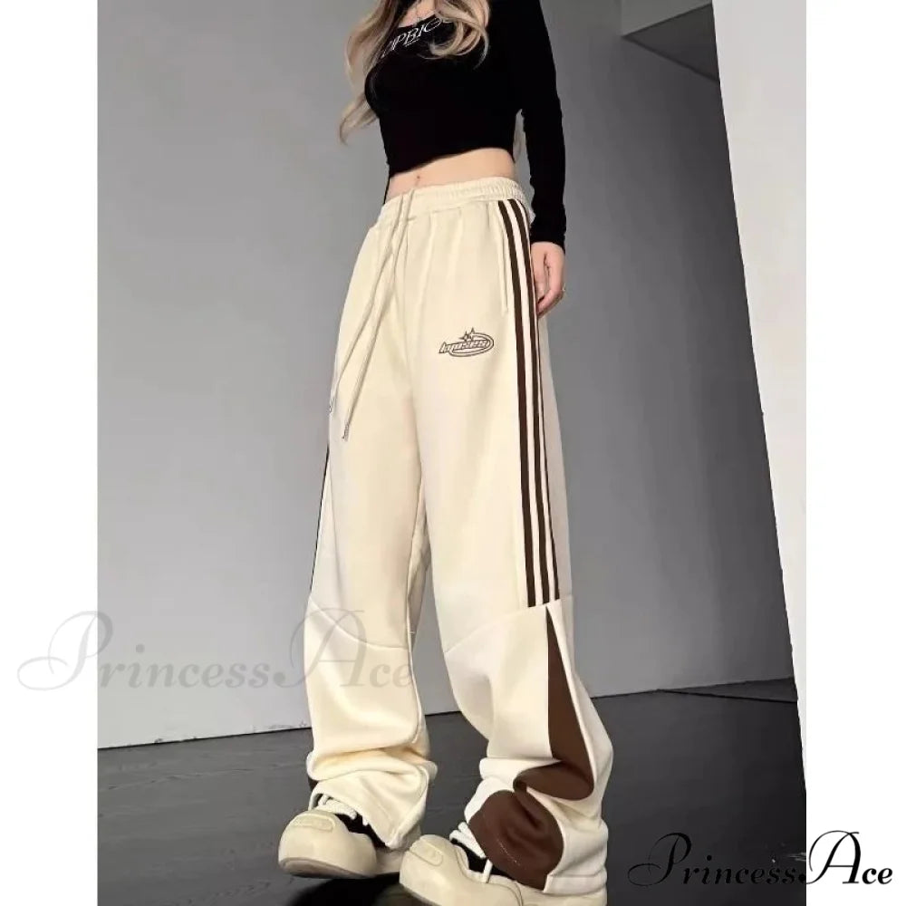 Patterned Cargo Sweatpants Informal Trousers pants-241228
