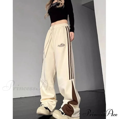 Patterned Cargo Sweatpants Informal Trousers pants-241228