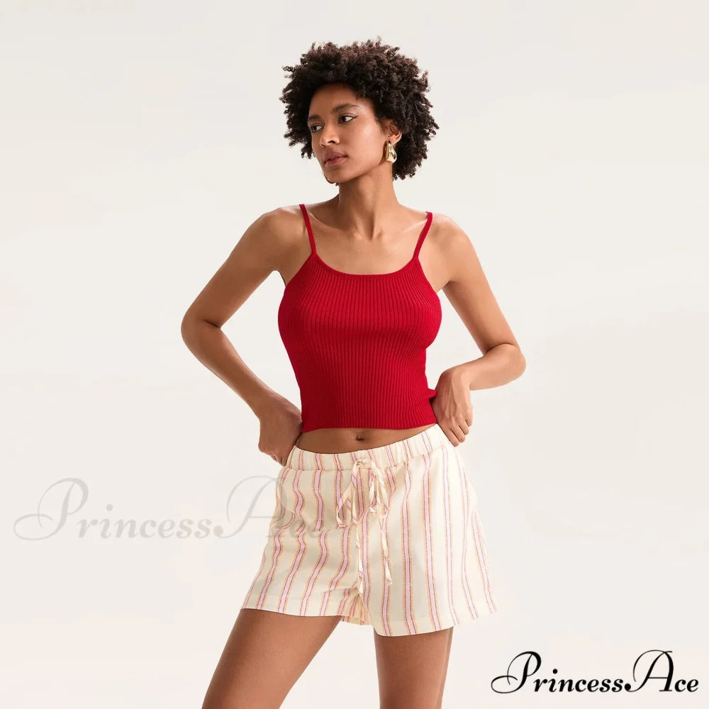 Patterned Cinched Pocket Short short-250223