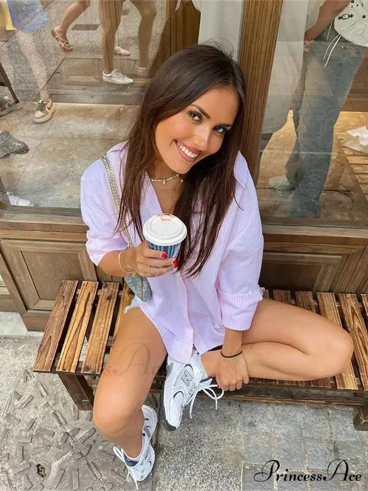 Patterned Informal Workplace Top blouse-250223