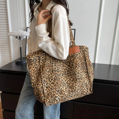Patterned Ribbed Fabric Crossbody Shoulder Bag Brown shoulder-250126