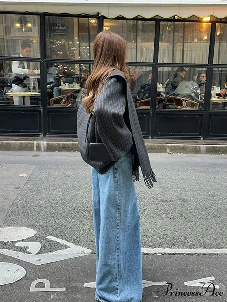 Patterned Solitary Buttoned Wool Overcoat coats-241228