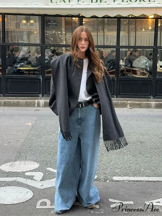 Patterned Solitary Buttoned Wool Overcoat coats-241228