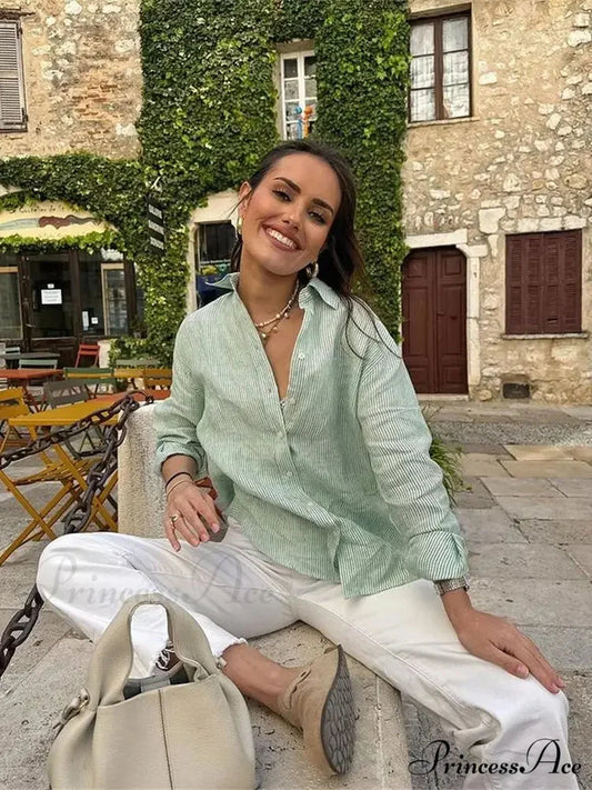 Patterned Workplace Informal Blouse blouse-250223