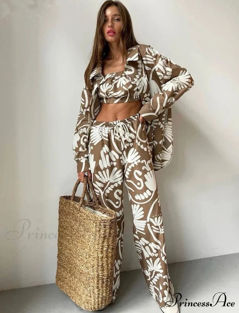 PAYTON THREE Stylish PIECE SET Blue / S