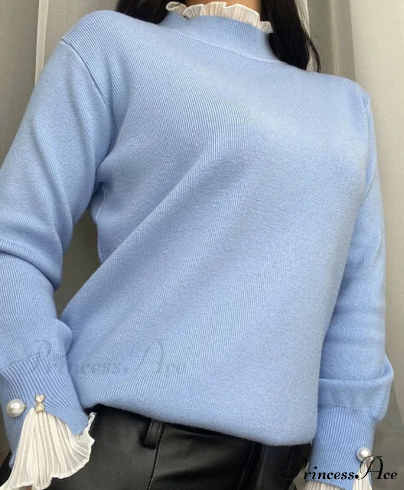 Pearl Embellished Holly Sweater