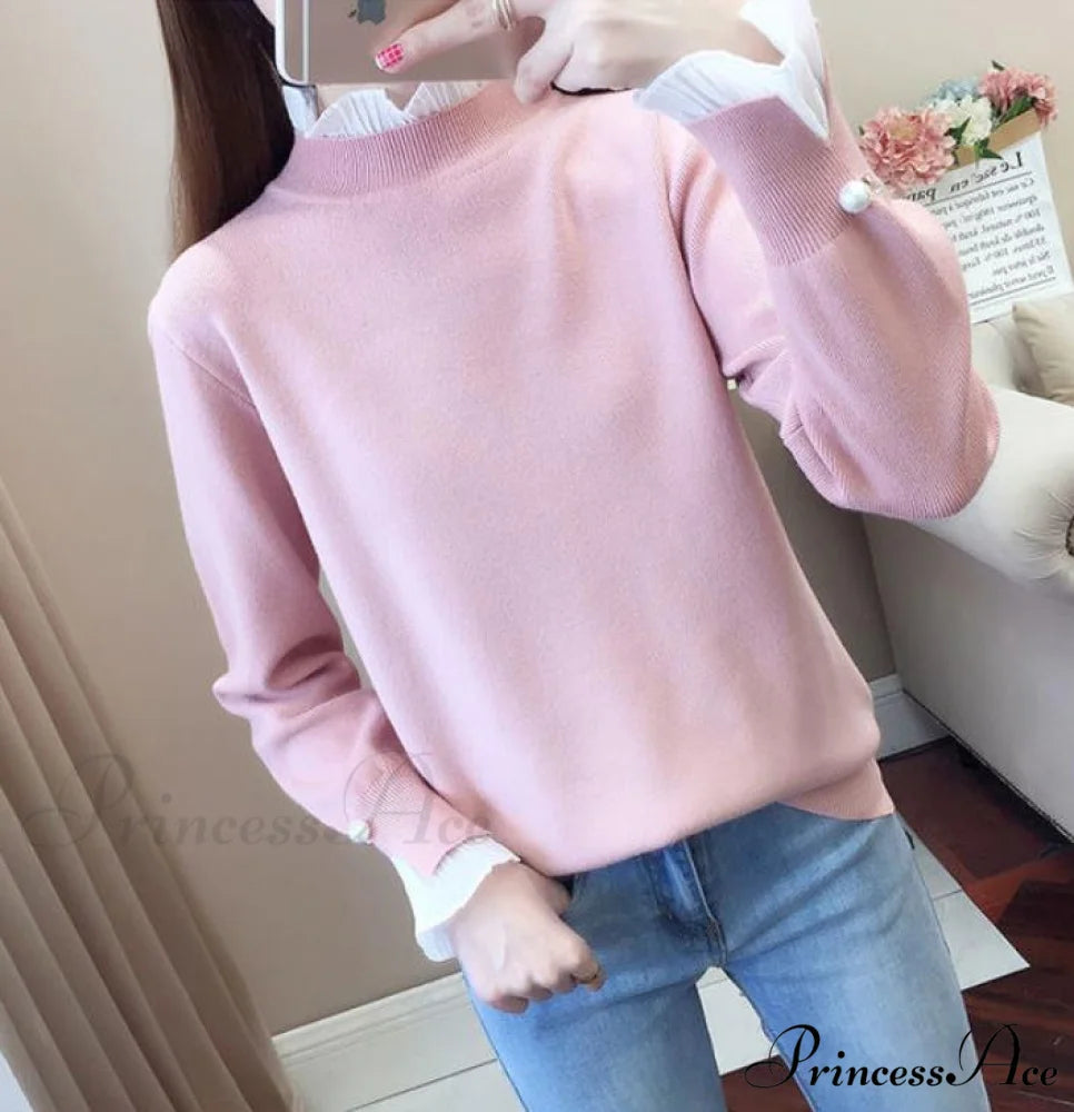 Pearl Embellished Holly Sweater