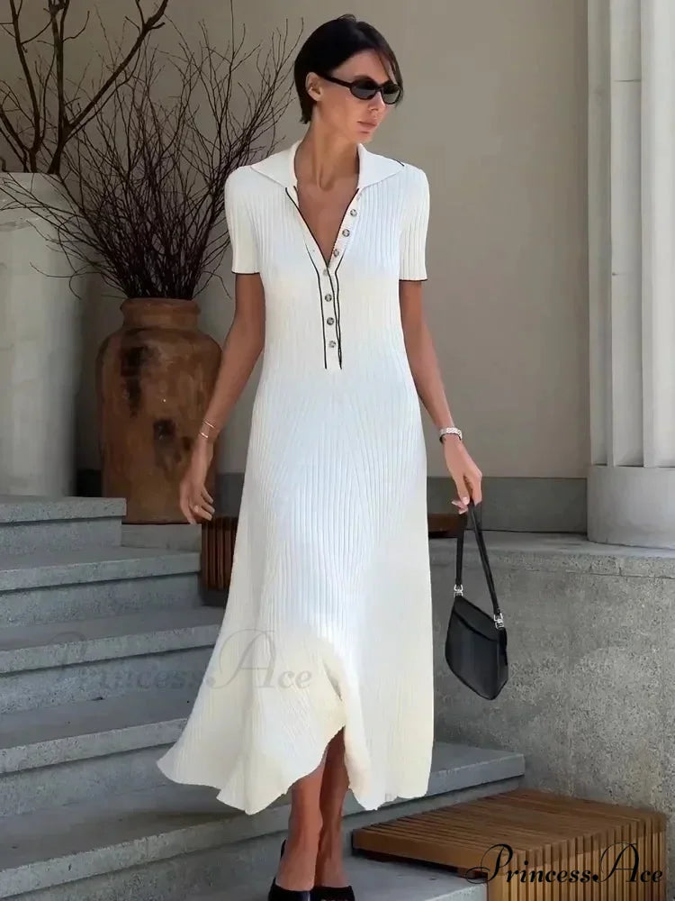 PENELOPE KNITTED Stylish MAXI DRESS