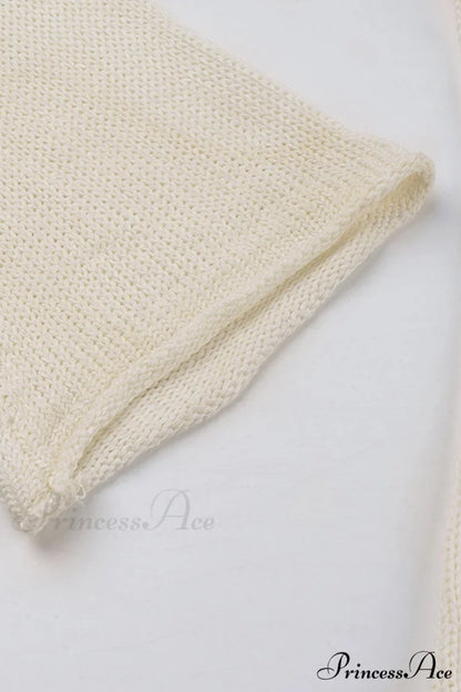 Pentagram Jacquard Crimping Jumper