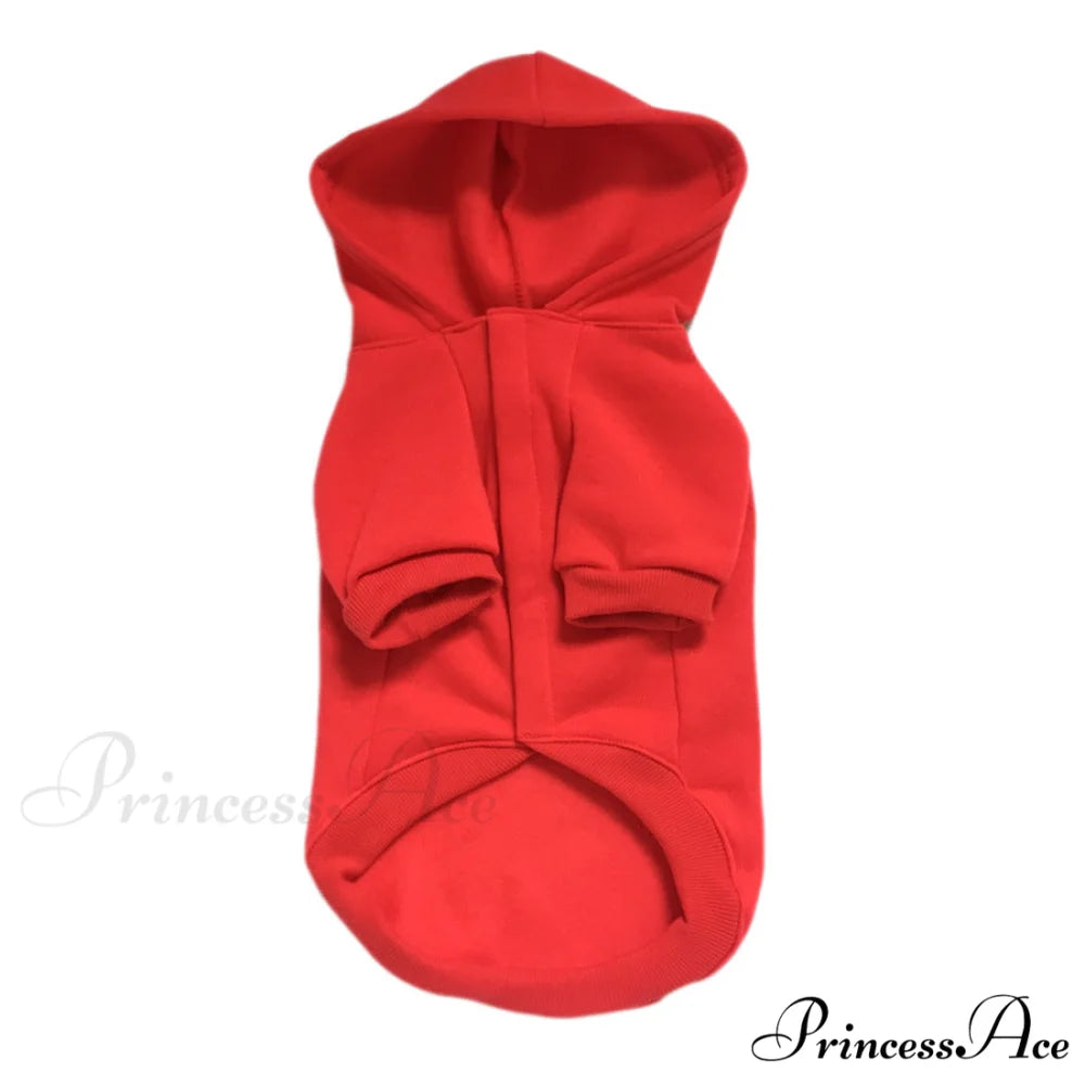 Pet Dog Christmas Festive Cotton Hoodie