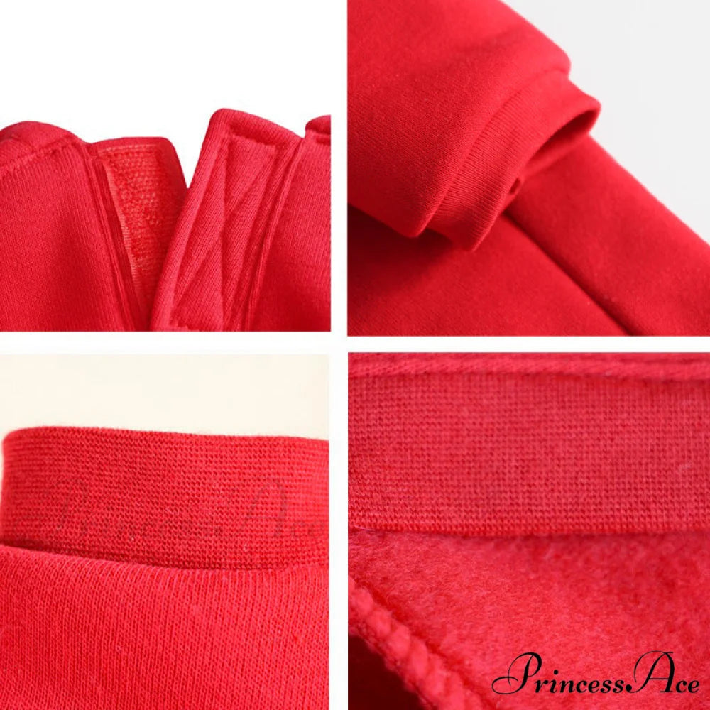 Pet Dog Christmas Festive Cotton Hoodie