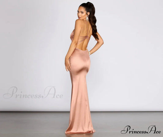 Phoebe Strappy Stylish Back Mermaid Dress