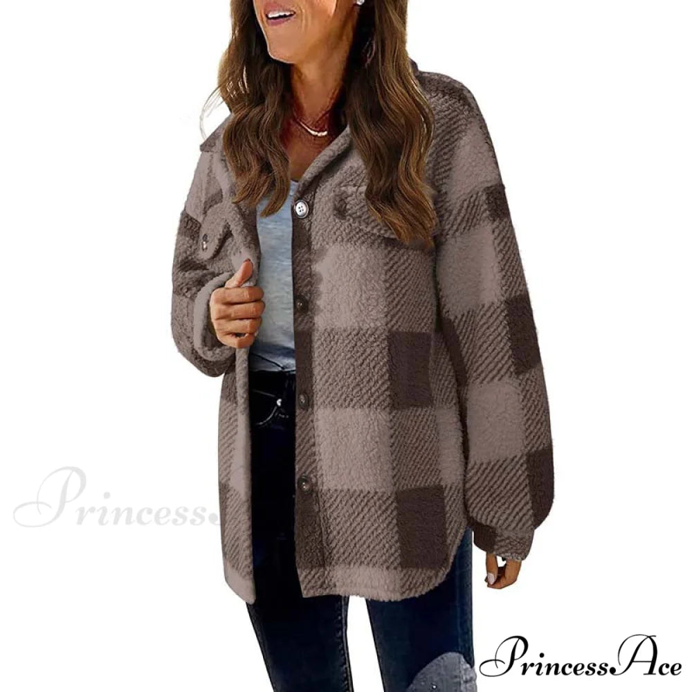 Plaid for Casual Coat Wear