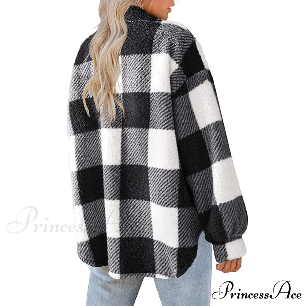 Plaid for Casual Coat Wear