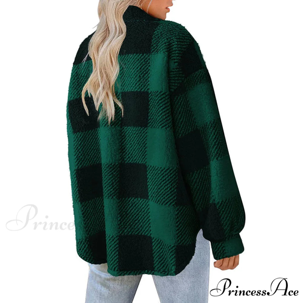 Plaid for Casual Coat Wear