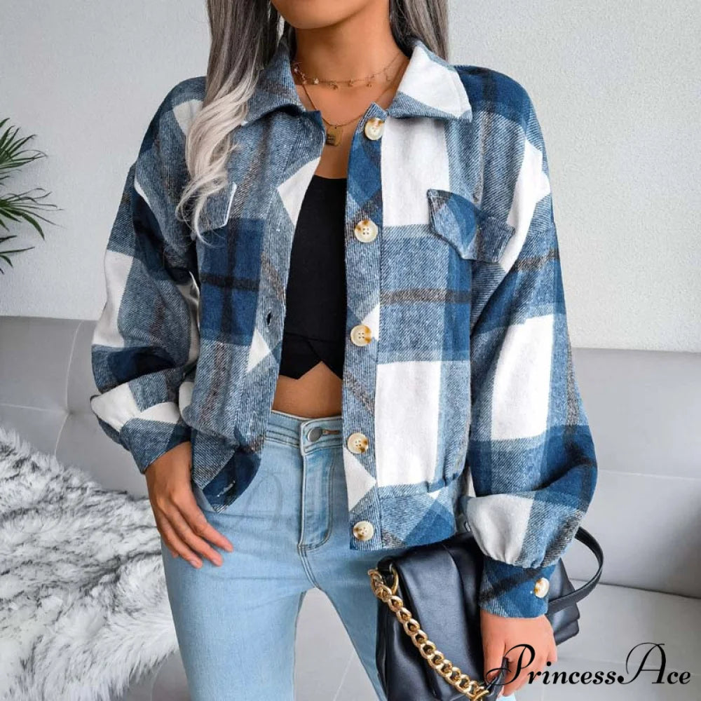 Plaid Retro Coat