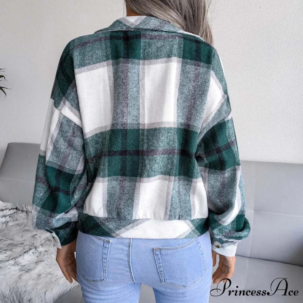 Plaid Retro Coat