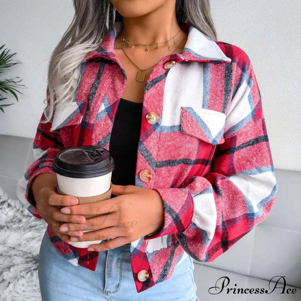 Plaid Retro Coat