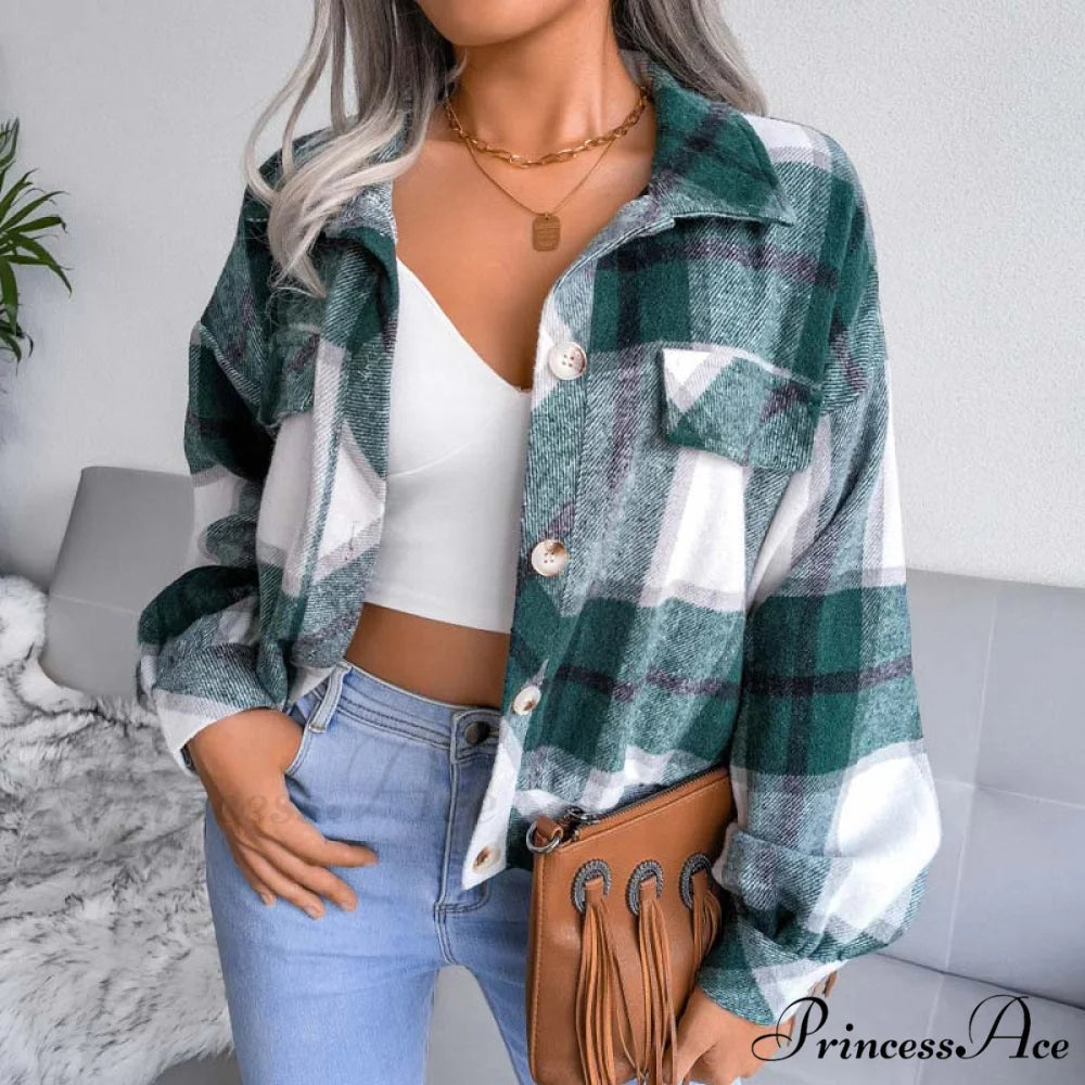 Plaid Retro Coat