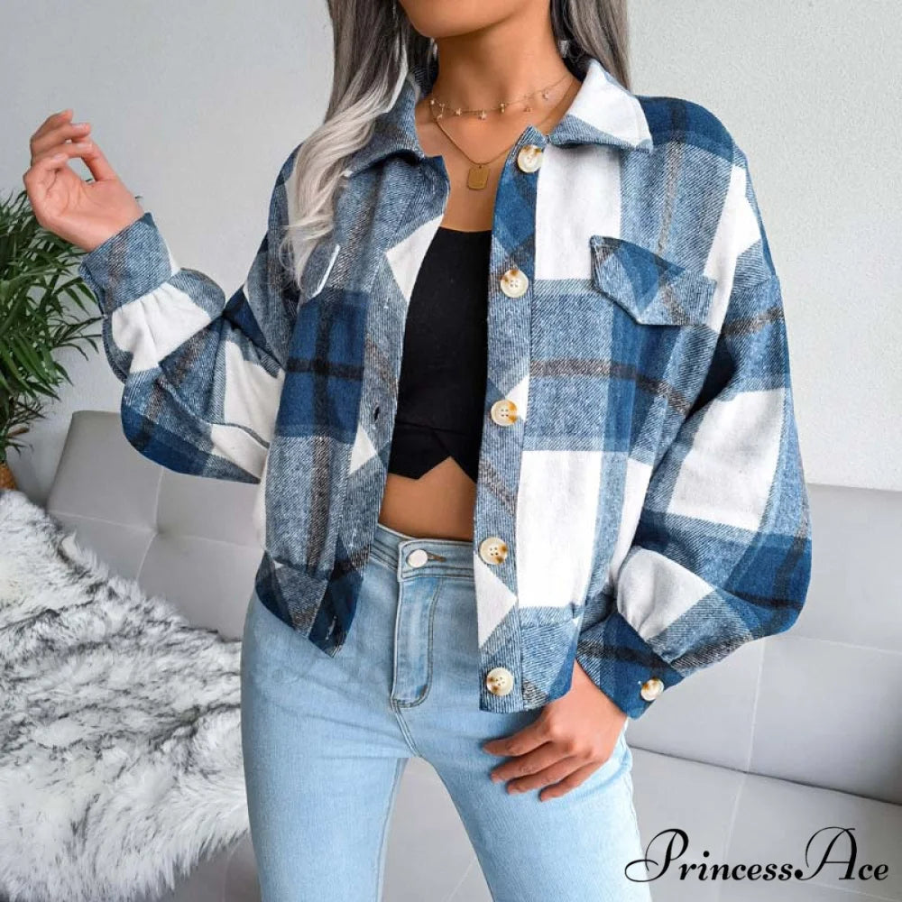 Plaid Retro Coat