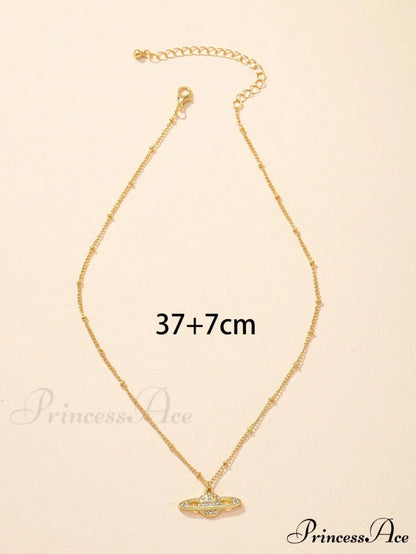 Planet Charm Necklace