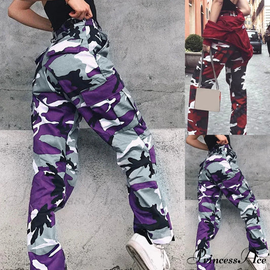 Plus Size Casual Pants Women Cargo Pants