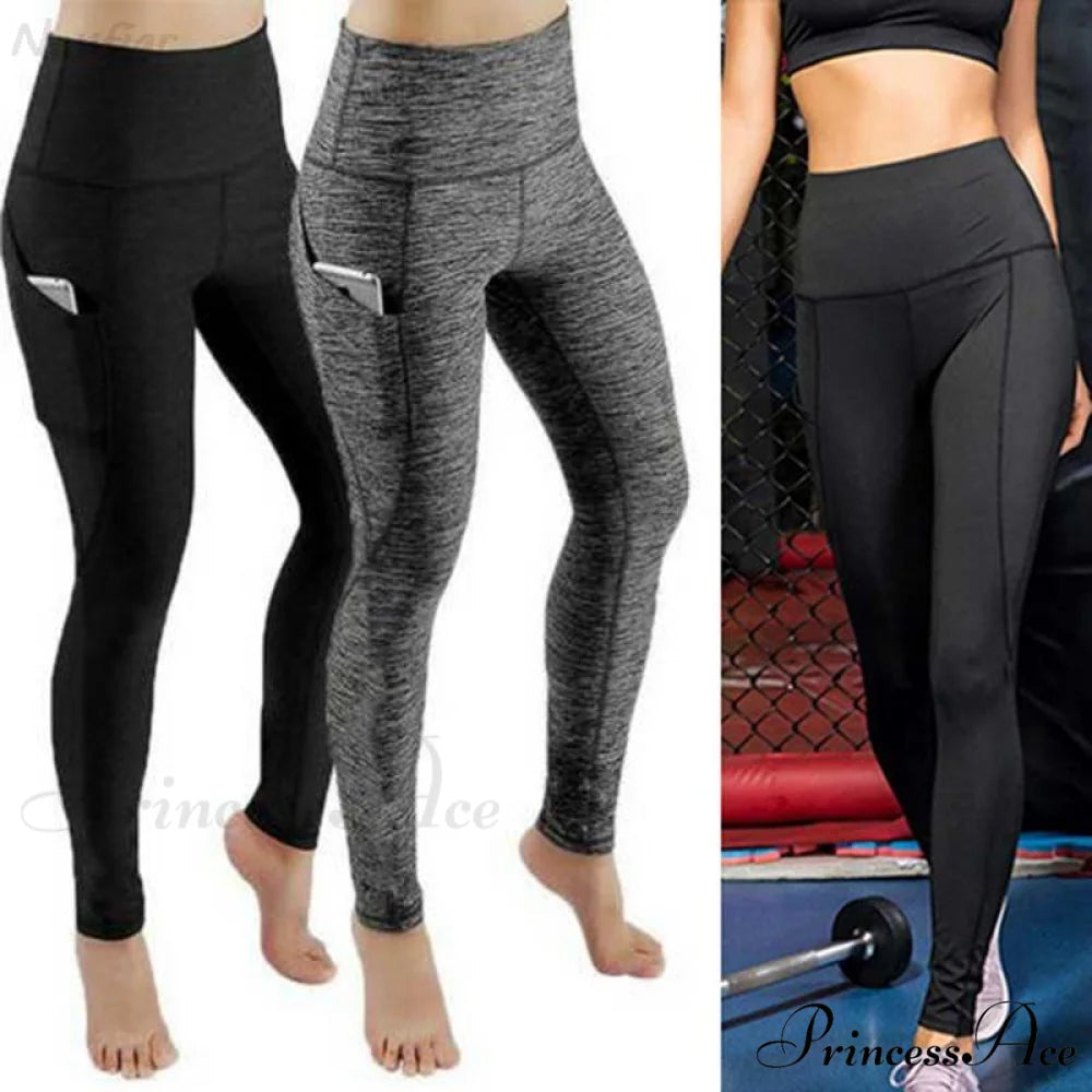 Pocket High Waist Push Up Sports leggings