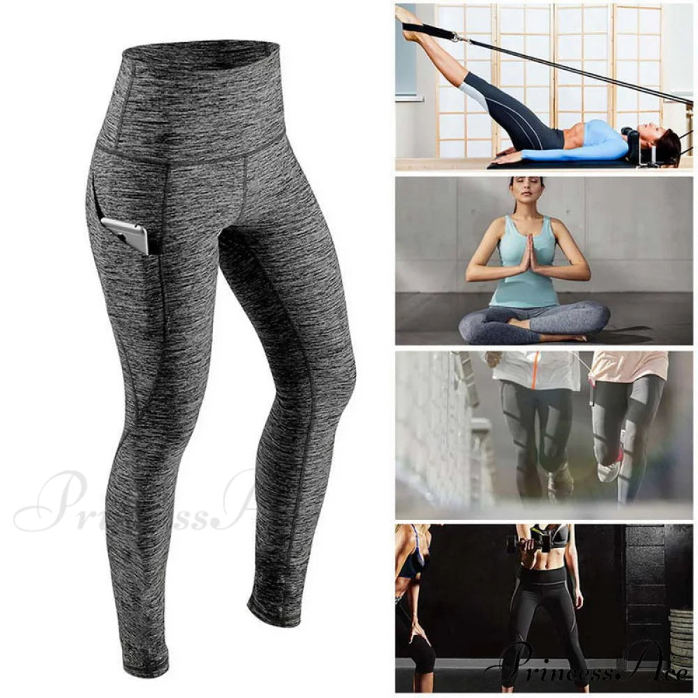 Pocket High Waist Push Up Sports leggings