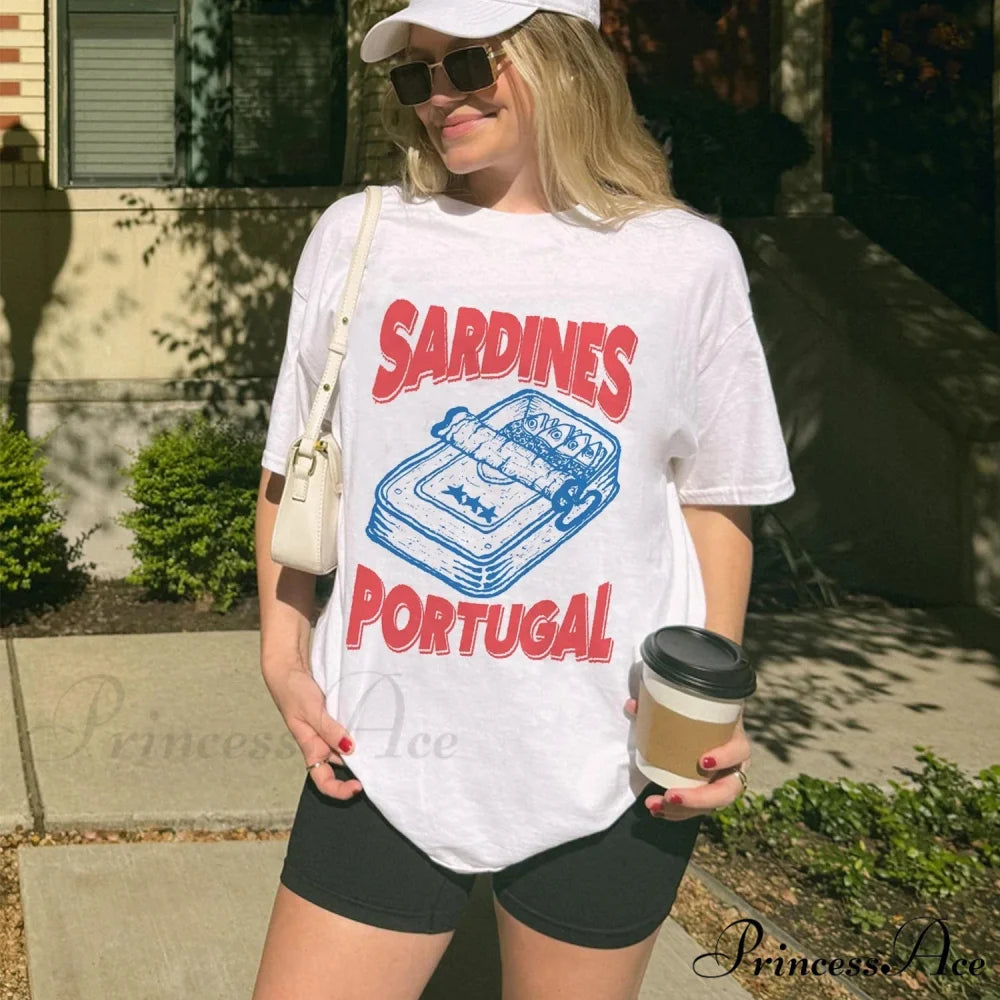 Portugal Sardine Classic T-shirt WHITE / S t-shirt-250223