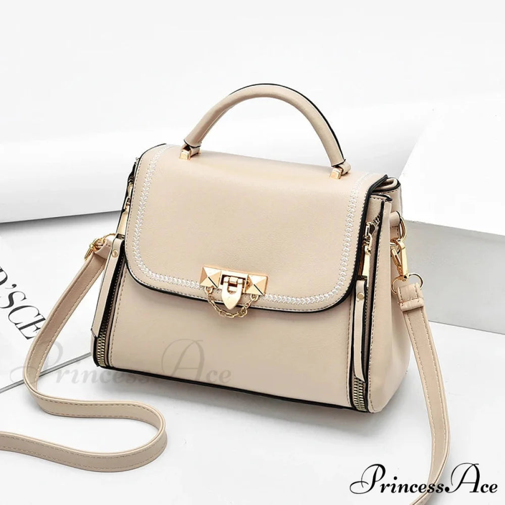 Premium Travel Crossbody Purse Khaki handbag-250126