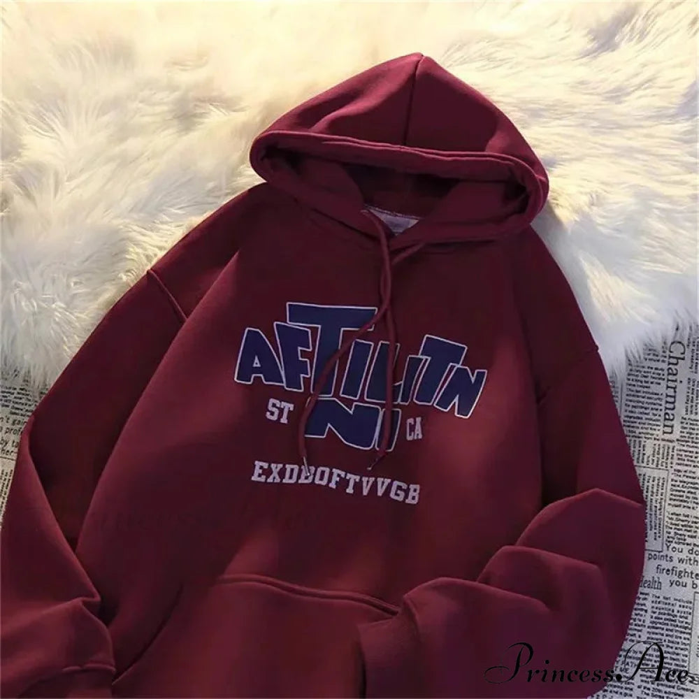 Printed Cotton Hoodie hoodies-241228