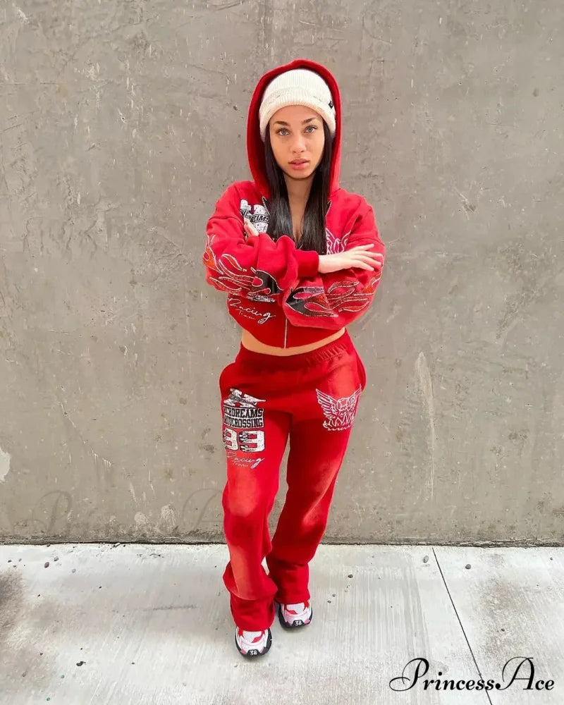 Printed Rap Hoodie BLACK / M hoodies-241228