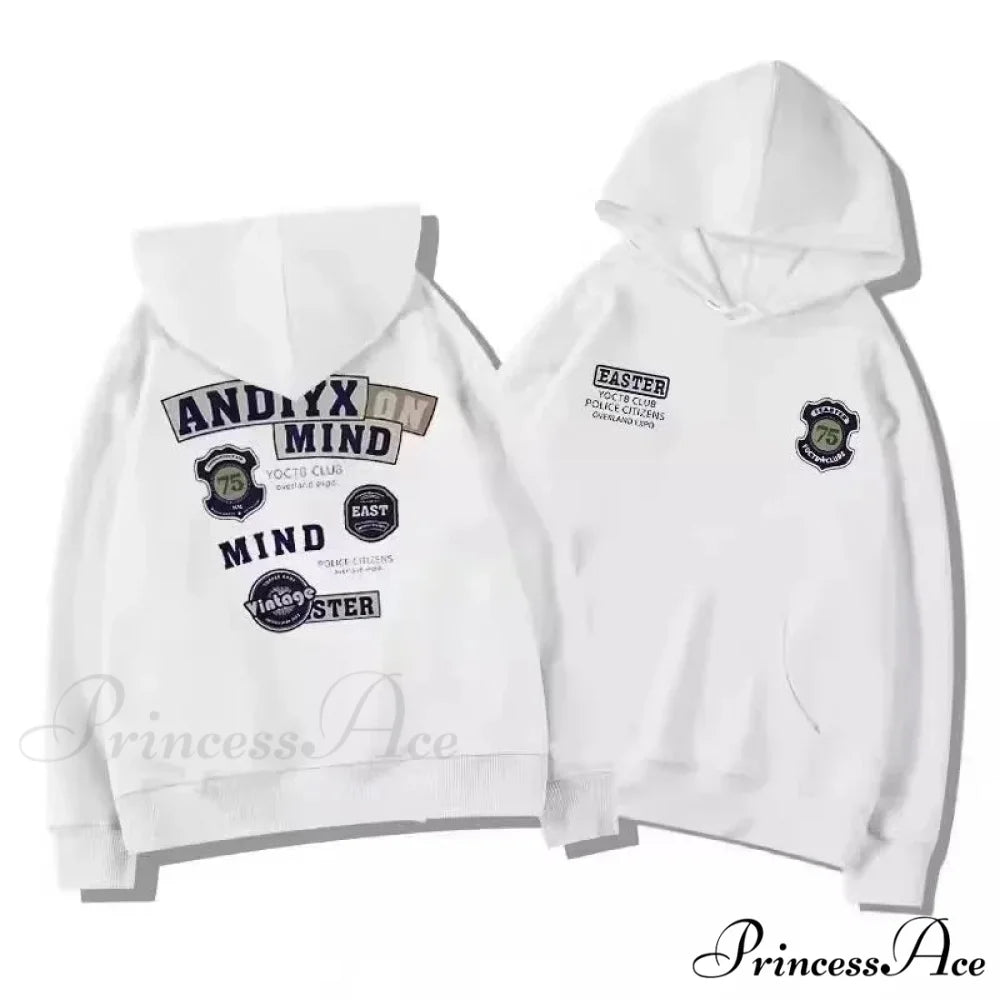 Printed Retro Hoodie hoodies-241228