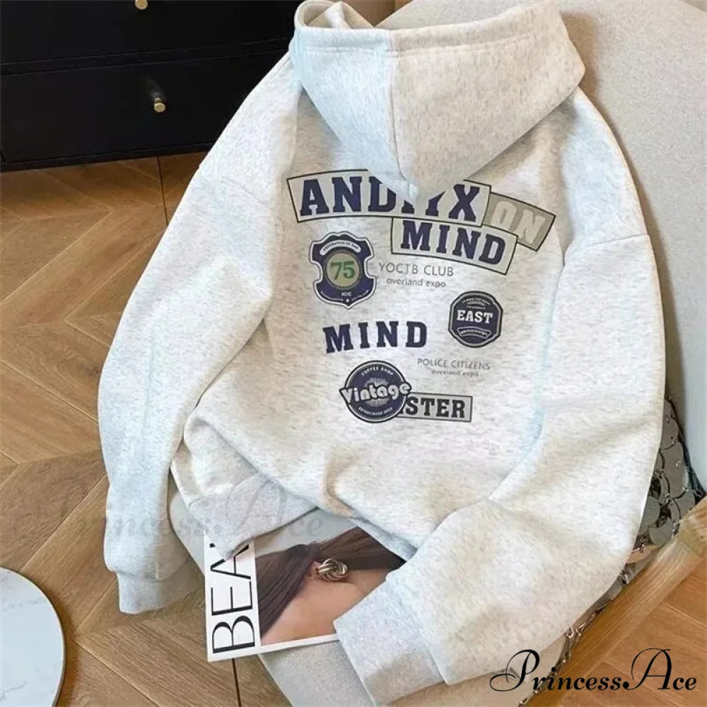Printed Retro Hoodie hoodies-241228