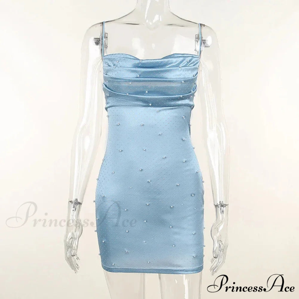 Pure color cultivate one’s morality backless Sleeveless Bodycon Dress