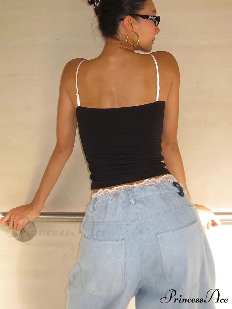 Quilted Square Neck Crop Top croptop-250223